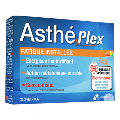 3C PHARMA Astheplex organismes epuis&eacute;s 30 g&eacute;lules