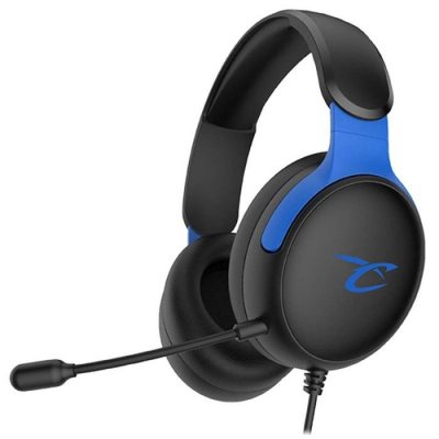 SUBSONIC Astra casque gaming pour PS5 PS4 PC Xbox, Noir et bleu 