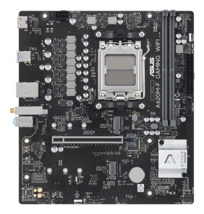 ASUS  A620M-F GAMING WIFI AMD A620 Emplacement AM5 micro ATX - Neuf