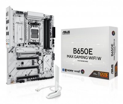 ASUS  B650E MAX GAMING WIFI W AMD B650 Emplacement AM5 ATX - Neuf