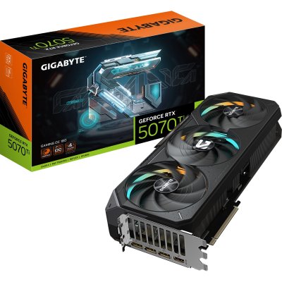 GIGABYTE ASUS - Carte graphique interne -  GeForce RTX 5070 Ti Gaming OC 16 Go GDDR7 PCI-Express 