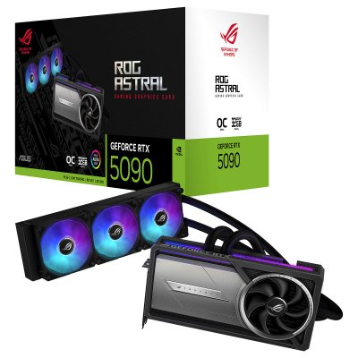 ASUS  Carte Graphique Rog Astral Lc Geforce Rtx 5090 32gb Gddr7 