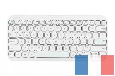 ASUS  Clavier Marshmallow KW100 Blanc