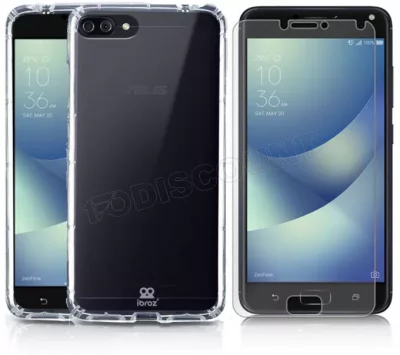ASUS  IBROZ, Pack Zenfone 4 Max Plus, Coque + Protection d'&eacute;cran