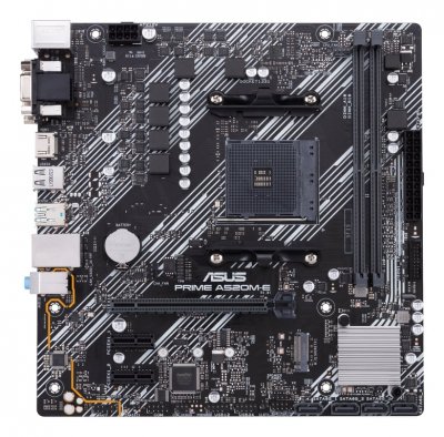 ASUS  PRIME A520M-E/CSM AMD A520 Emplacement AM4 micro ATX