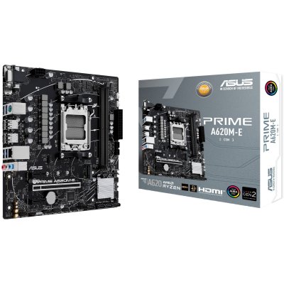 ASUS  PRIME A620M-E-CSM AMD A620 Emplacement AM5 micro ATX