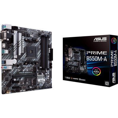 ASUS  Prime B550M-A/CSM AMD B550 Emplacement AM4 micro ATX