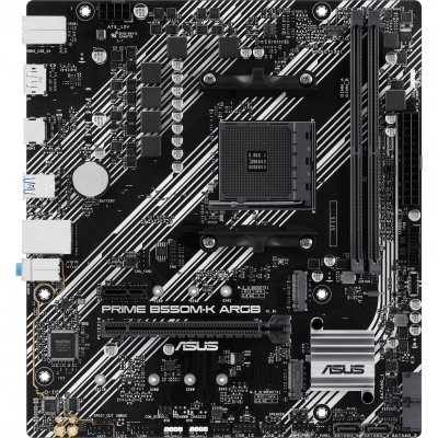 ASUS  PRIME B550M-K ARGB AMD B550 Emplacement AM4 micro ATX