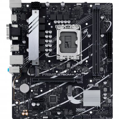 ASUS  PRIME B760M-K D4 Intel B760 LGA 1700 micro ATX