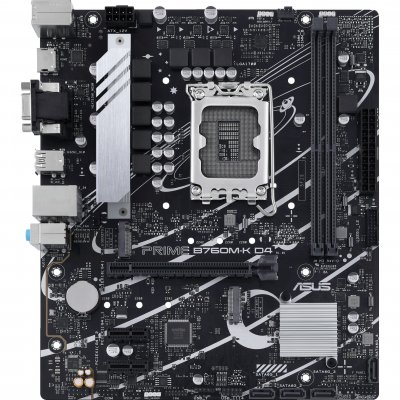 ASUS  Prime B760M-K, Intel B760 Mainboard, Sockel 1700, DDR5