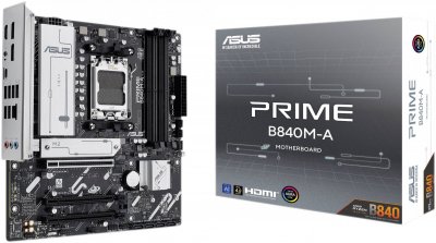 ASUS  PRIME B840M-A-CSM AMD B840 Emplacement AM5 micro ATX - Neuf