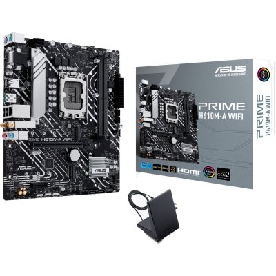 ASUS  PRIME H610M-A WIFI Intel H610 LGA 1700 micro ATX