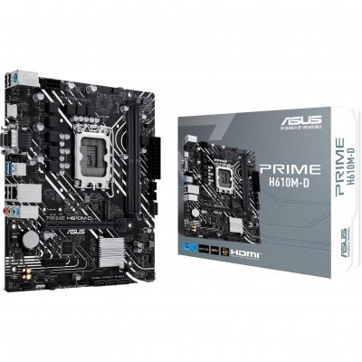 ASUS  PRIME H610M-D Intel H610 LGA 1700 micro ATX