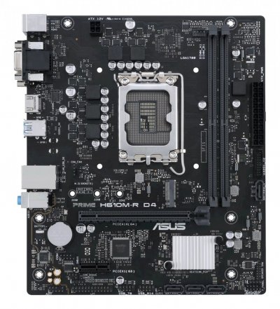 ASUS  PRIME H610M-R D4 Intel H610 LGA 1700 micro ATX