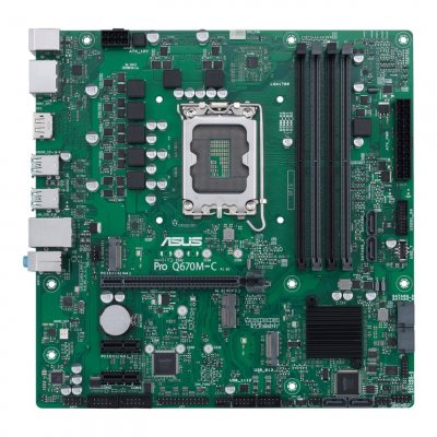 ASUS  PRO Q670M-C-CSM LGA1700 4xDDR5 microATX 6xSATA MB 2xM.2 1xHDMI 2xDP - Neuf
