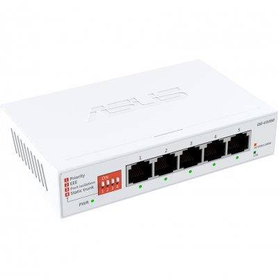 ASUS  QG-U1050 - Commutateur - non g&eacute;r&eacute; - 5 x 2.5GBase-T - de bureau