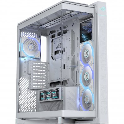 ASUS  ROG Cronox GR801 CURVE TG ARGB White Edition bo&icirc;tier big tower