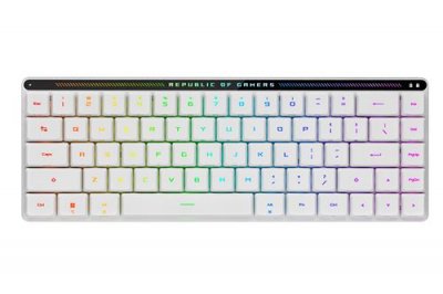 ASUS  ROG Falchion RX Low Profile (Blanc) - Clavier AZERTY