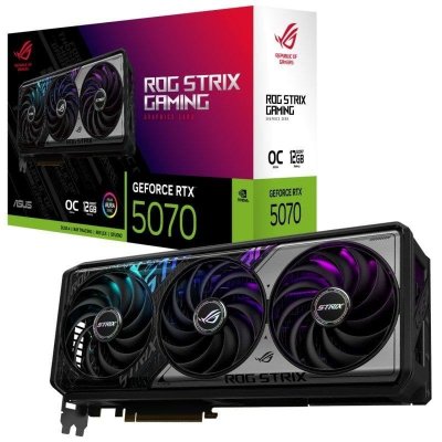 ASUS  ROG -STRIX-RTX5070-O12G-GAMING NVIDIA GeForce RTX 5070 12 Go GDDR7