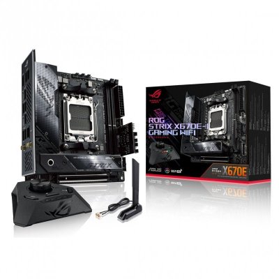 ASUS  Rog Strix X670e-i Gaming Motherboard Argent&eacute;