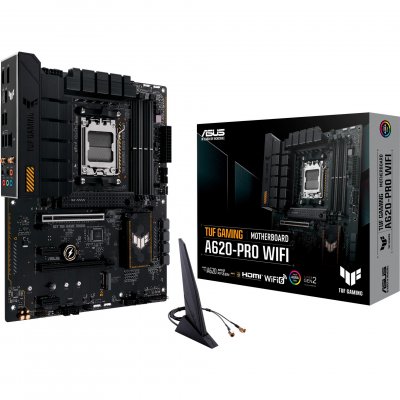 ASUS  TUF GAMING A620-PRO WIFI AMD A620 Emplacement AM5 ATX