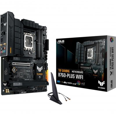 ASUS  Tuf Gaming B760 Plus Motherboard Argent&eacute;