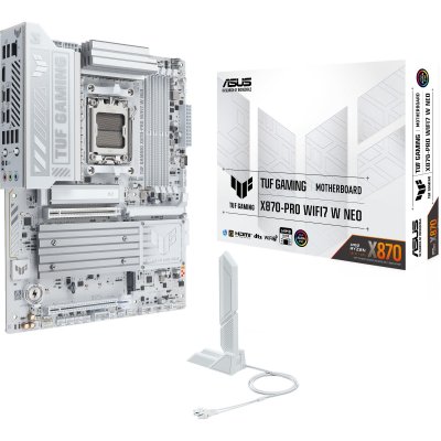 ASUS  TUF GAMING X870-PRO WIFI7 W NEO AMD X870 Socket AM5 ATX