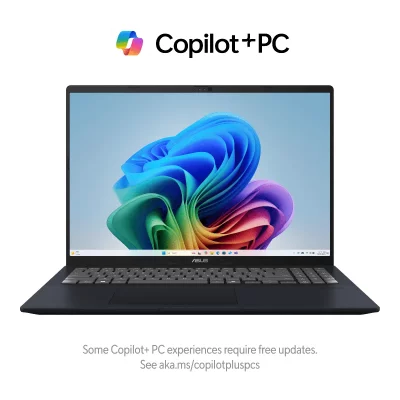 ASUS  Vivobook M1607KA-MB095W 16"" AMD Ryzen AI 7 16 Go Bleu, Argent 512 Go