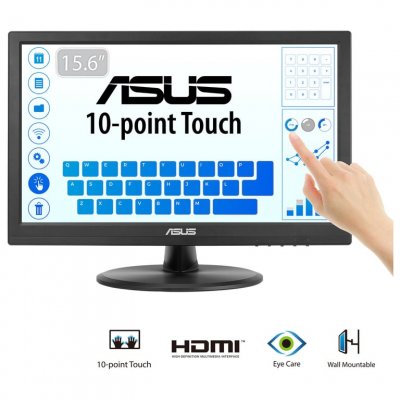ASUS  Vt168h 15.6&acute;&acute; Hd Tn Monitor Noir