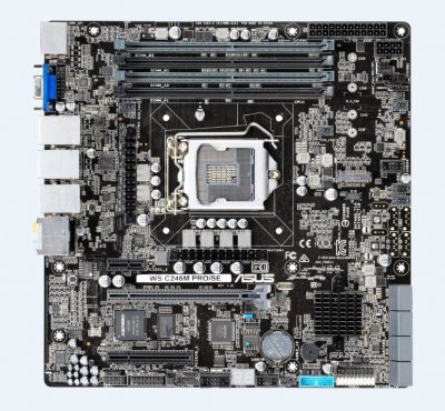 ASUS  Ws C246m Pro/se Motherboard Argent&eacute;