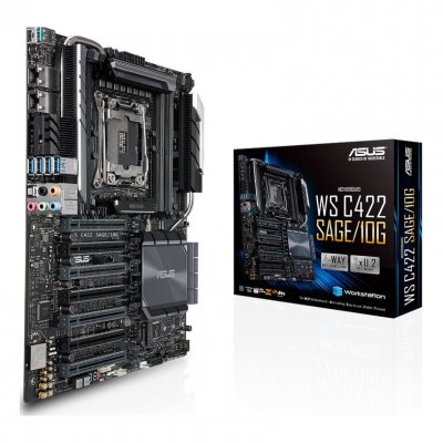 ASUS  ws c422 sage 10g - carte m&egrave;re - ssi ceb, 90sw00j0-m0eay0 