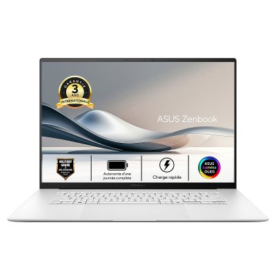 ASUS  Zenbook Um5606ga-dicsr194x 16"" Amd Ryzen Ai 9 32 Go Blanc 1 To