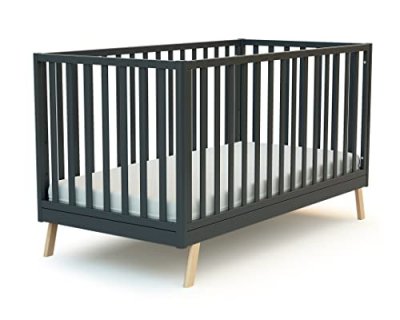 AT4  - lit b&eacute;b&eacute; &eacute;volutif confort en bois