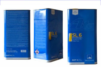 ATE  Liquide de frein DOT 4 ESP - 5 Litres 03.9901-6403.2