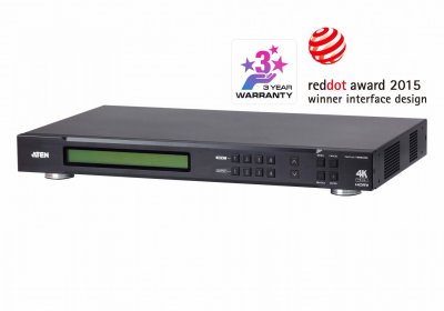 ATEN  14.01.6984 4 x 4 true 4k hdmi audio video matrix switch noir