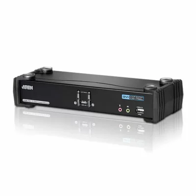 ATEN  2 port USB 2.0 3D DVI KVMP