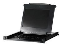 ATEN  CL1000 console KVM LCD 17" 1 port VGA/PS2-USB Clav. FR