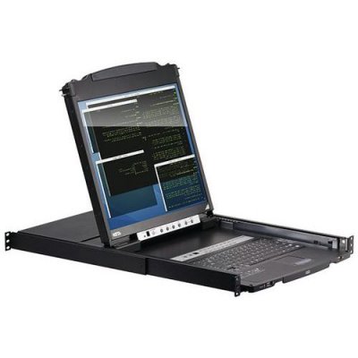 ATEN  CL5816N Console LCD 19" Dual Rail KVM 16 Ports VGA/USB-PS2
