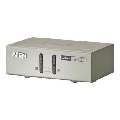 ATEN  Commutateur KVM, 2 ports,  CS72U, USB, Audio