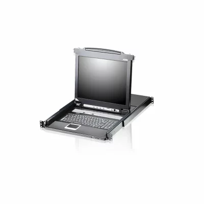 ATEN  - console lcd coulissante 17' kvm ps2/usb / rack 19'