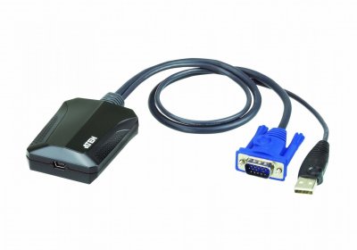 ATEN  CV211 adaptateur console KVM VGA/USB sur PC portable