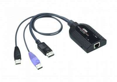 ATEN  ka7189 c&acirc;ble d'adaptateur kvm de support virtuel displayport usb