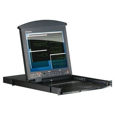 ATEN  KL1508AN Console LCD 19" double rail & KVM 8 ports Cat5