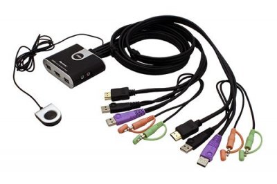 ATEN TECHNOLOGY Aten Switch CS692-AT Commutateur 2 x USB / 2 x HDMI / 2 x Audio ports