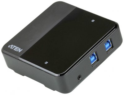 ATEN  US3324 HUB 4 ports USB 3.1 Gen1 partag&eacute;s 2 PC/MAC Type-C+A