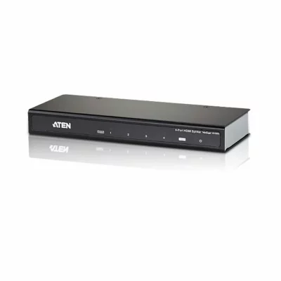ATEN  VS184A-AT-G VanCryst R&eacute;partiteur HDMI 4 voies 4 x 2 K UHD Noir