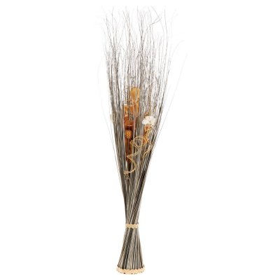 Atmosphera - Fagot de fleurs s&eacute;ch&eacute;es - H100 cm cr&eacute;ateur d'int&eacute;rieur - Rond
