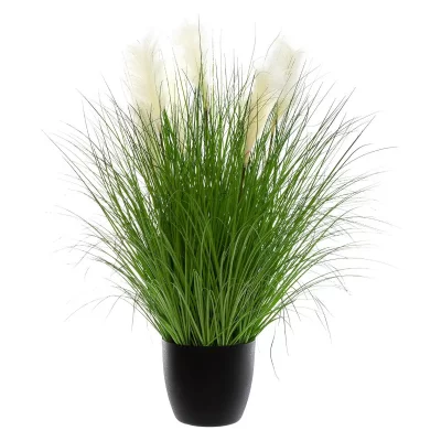 ATMOSPHERA  Herbe artificielle en pot H105 cm  - Vert