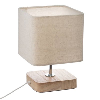 ATMOSPHERA CREATEUR D INTERIEUR Atmosphera - Lampe &agrave; Poser en Bois Toxey H 21 cm