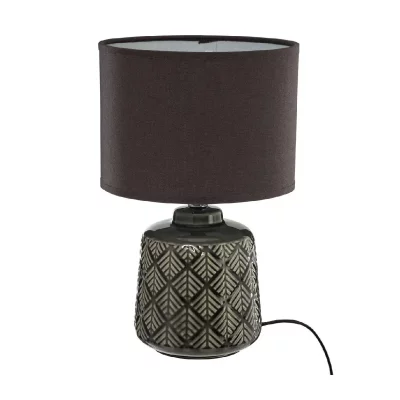 ATMOSPHERA  - Lampe Pied en c&eacute;ramique ilou H 35 cm